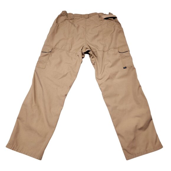5.11 Tactical Mens Cargo Pants‎ 38x32 Relaxed Fit Ripstop Multiple Pockets Khaki - Picture 2 of 12